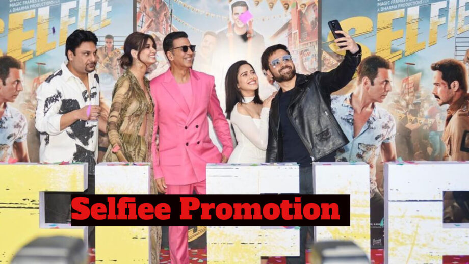 Akshay Kumar Turns Up In Super-Stylish Pink Suit And Pant Outfit For Selfiee Promotion 761188