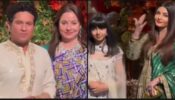 Anant Ambani-Radhika Merchant Engagement: Sachin-Anjali Tendulkar and Aishwarya Rai-Aaradhya Bachchan make stunning entry 759926