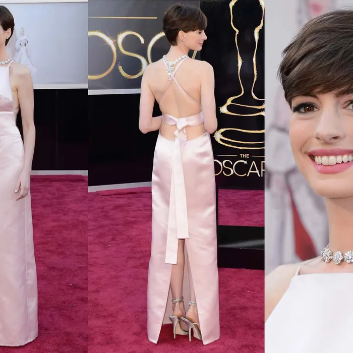 Anne Hathaway's Love for Pink: On And Off The Red Carpet 761304