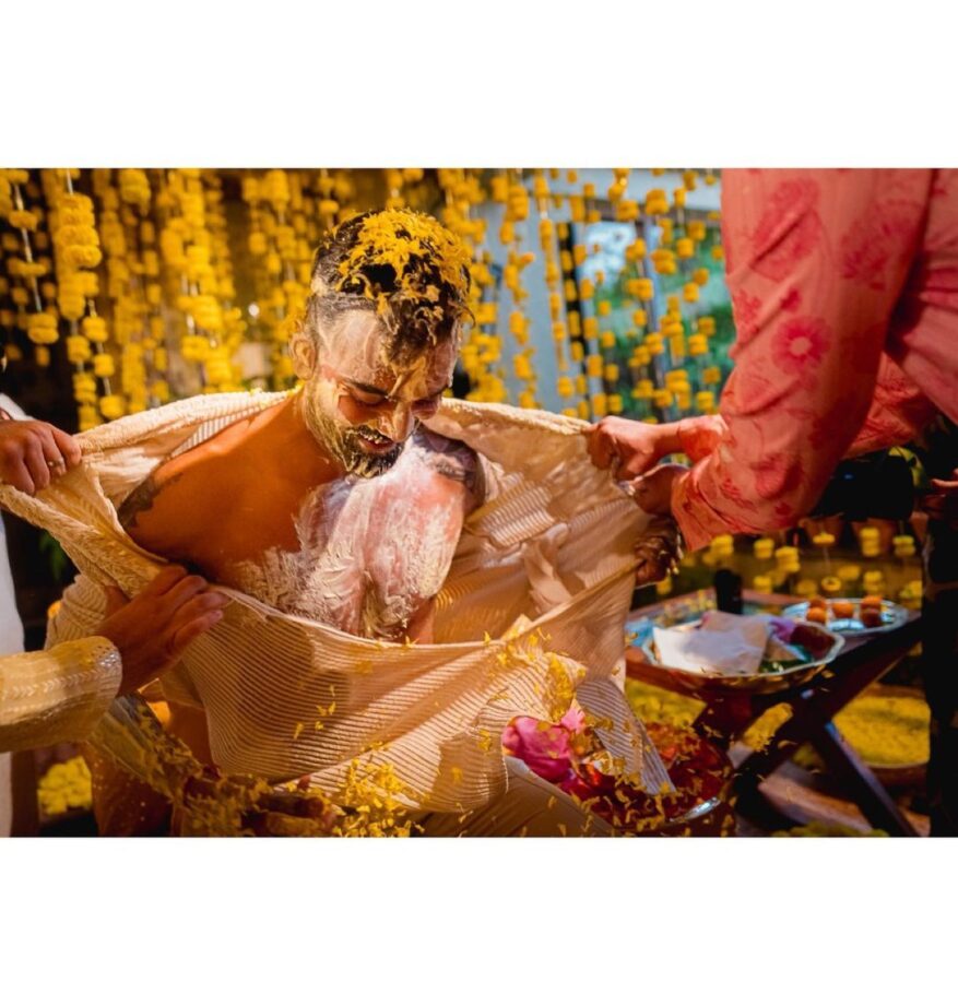 Athiya Shetty and KL Rahul share adorable snaps from haldi ceremony, we love it 763333