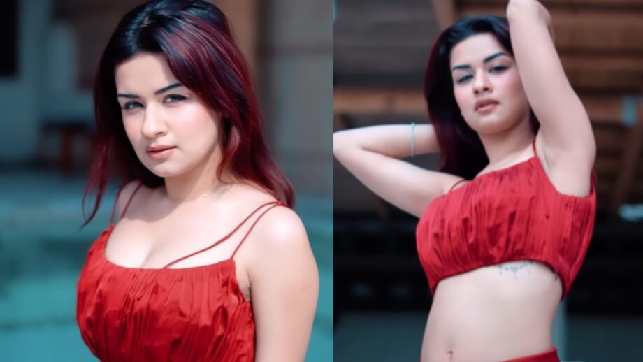 Avneet Kaur's spicy red hot moment is too sensuous to handle 756868