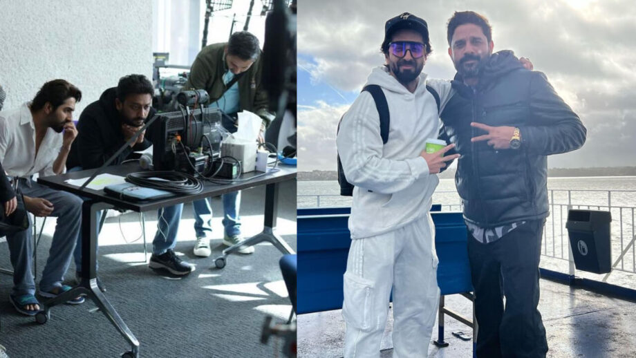 Ayushmann Khurrana's Latest Unseen An Action Hero Looks While Filming Movie, See Pics 762924
