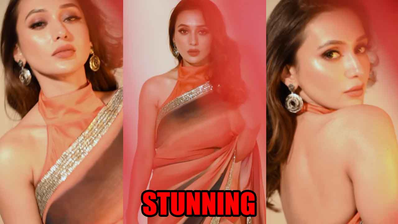 Bengali Actress Mimi Chakraborty appears tremendous sexy in an orange and black saree, followers really feel the warmth.  MSN News