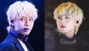 BTS V Enchanting In Blonde Hair Color 764200