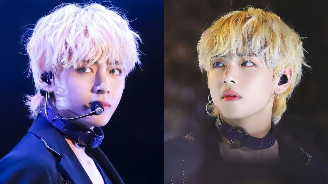 BTS V Enchanting In Blonde Hair Color | IWMBuzz