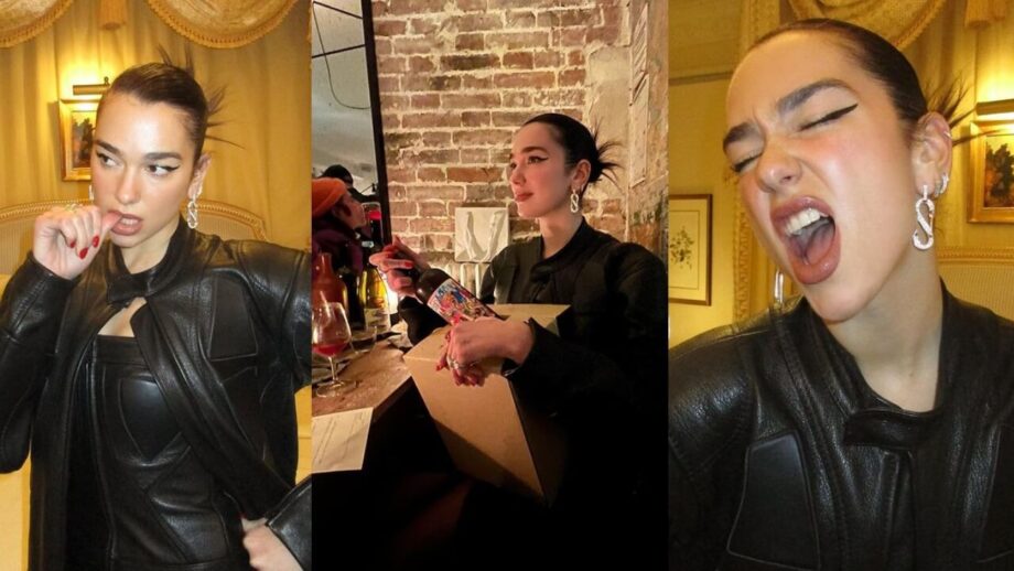 Check Out: Dua Lipa Raises Temperatures In All-Black Leather With Jacket Outfit 764080