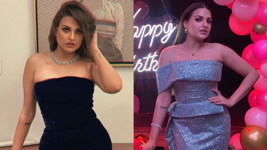 Check-Out Himanshi Khurana In Bold Bodycon Dresses 757266