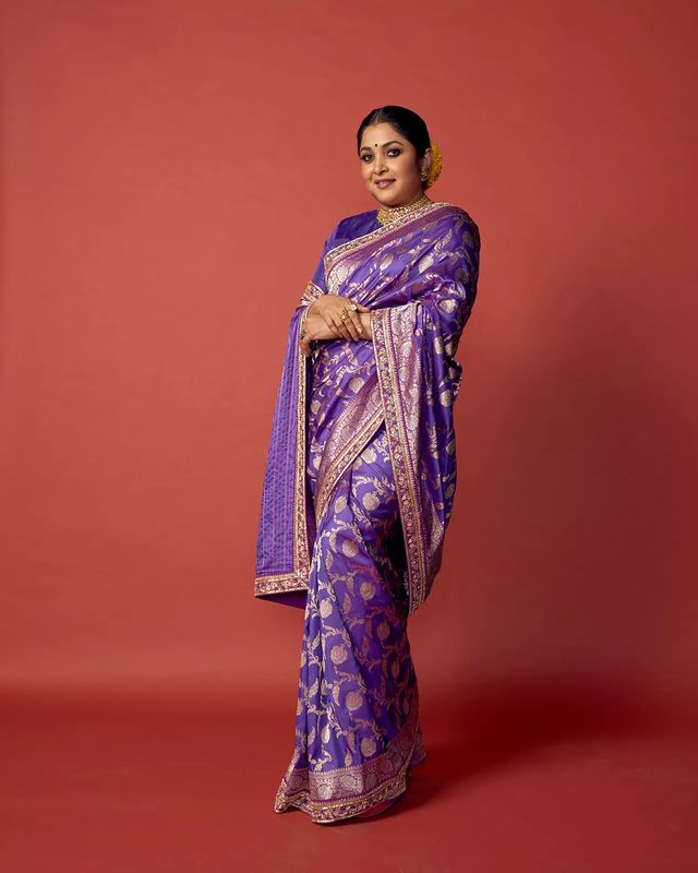 Check-Out: Ramya Krishnan's Mystical Glimpses In Sarees; Fans Are In Awe 757587