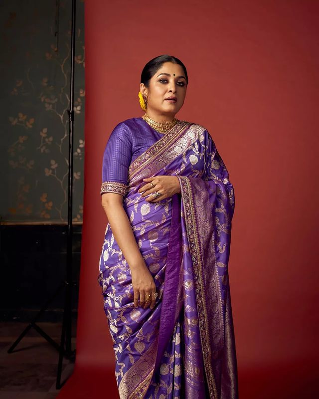 Check-Out: Ramya Krishnan's Mystical Glimpses In Sarees; Fans Are In Awe 757588
