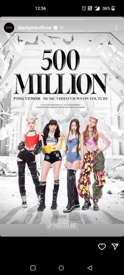 Congratulations: Blackpink’s Pink Venom hits 500 million views 754389