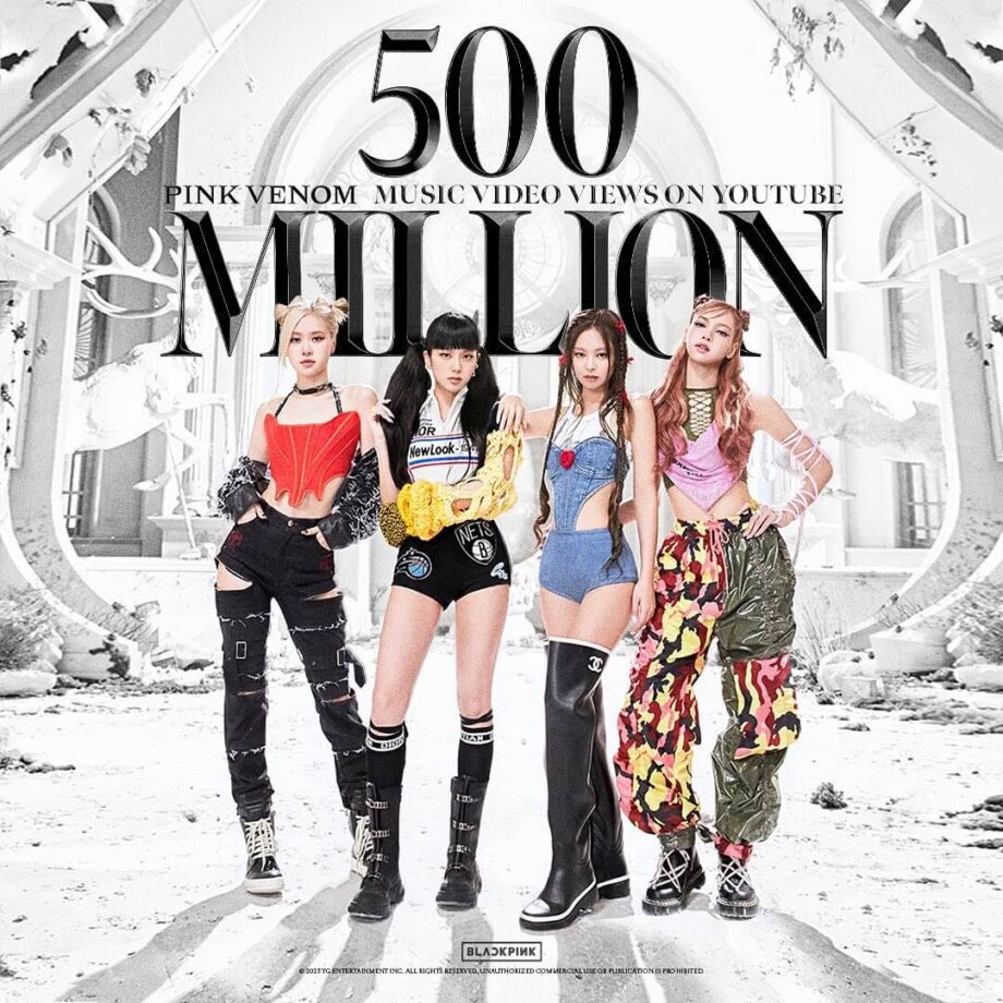 Congratulations: Blackpink’s Pink Venom hits 500 million views 754390