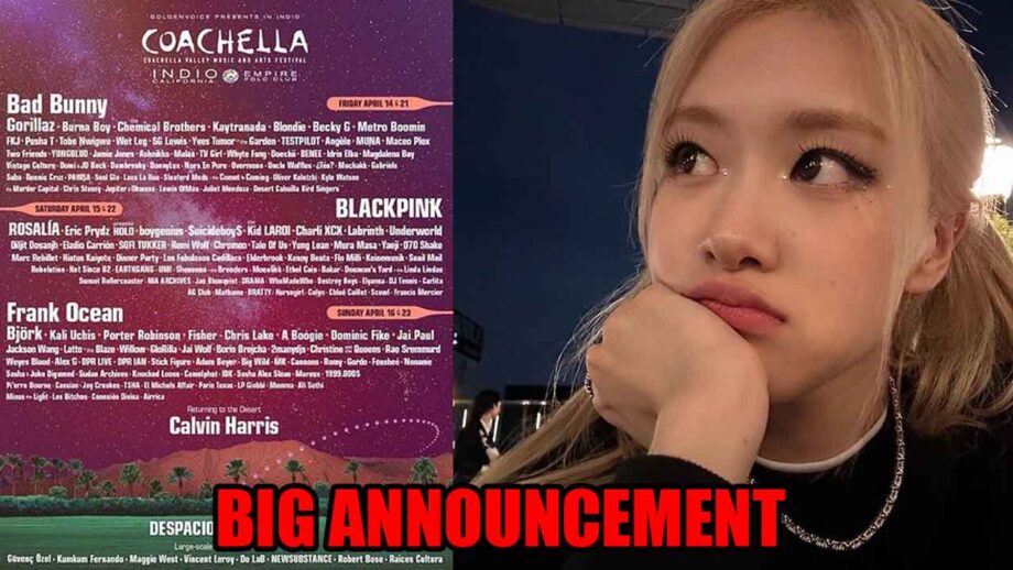 Extremely shocked…: Blackpink’s Rose makes a big announcement regarding Coachella 2023 756273