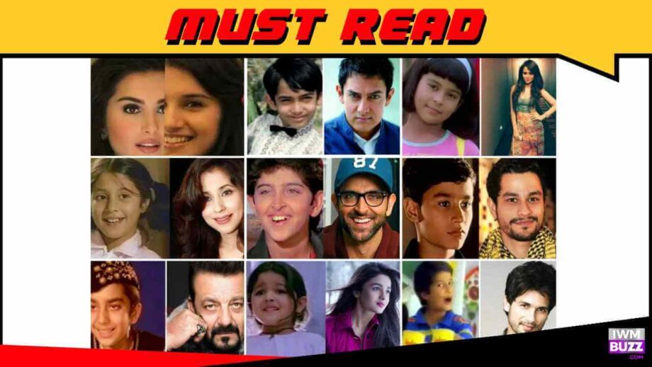 From Aamir Khan, Alia Bhatt, Hrithik Roshan To Shahid Kapoor: Child actors who grew to be Bollywood stars 759877
