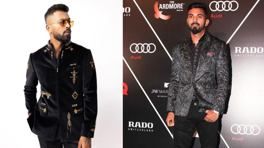 Hardik Pandya Vs KL Rahul: Who Is Your Favorite In Black Suit? 754212
