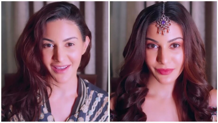Have you seen Amyra Dastur's latest traditional look transformation reel? 755072