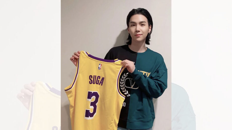 In Pics: BTS Suga Flaunting Jersey No.3, Making Fans Fall In Love 756542
