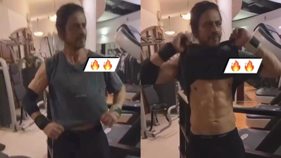 In Video: Shah Rukh Khan's viral gym video flaunting abs goes viral, internet can't keep calm	12.34 763862