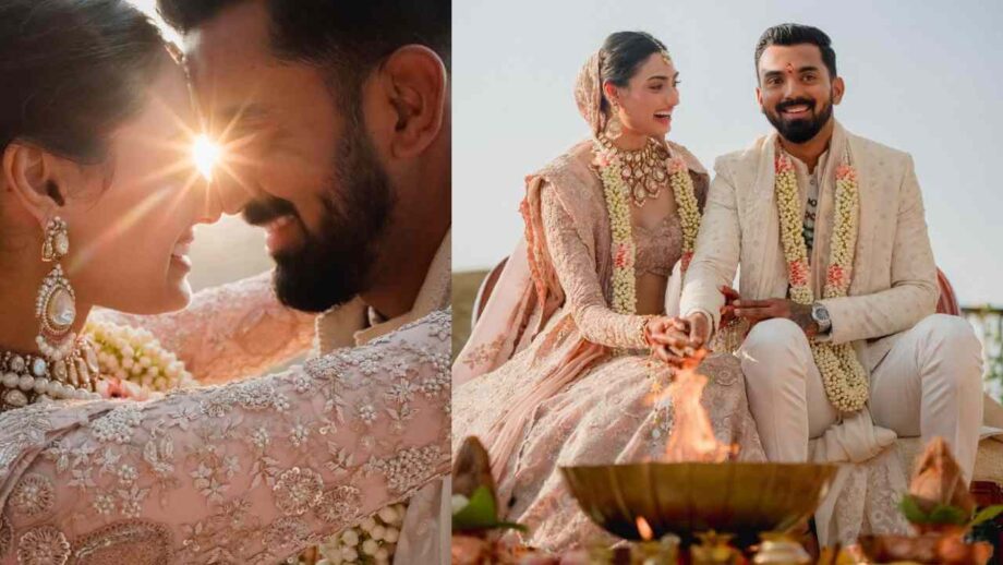 In your light, I learn how to love: Athiya Shetty shares first photos of  marriage with KL Rahul | IWMBuzz