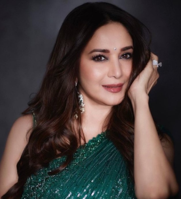 Is Madhuri Dixit's Dheer Saree By Faraz Manan A Good Choice For A Wedding Guest Style, Yay Or Nay? 757665