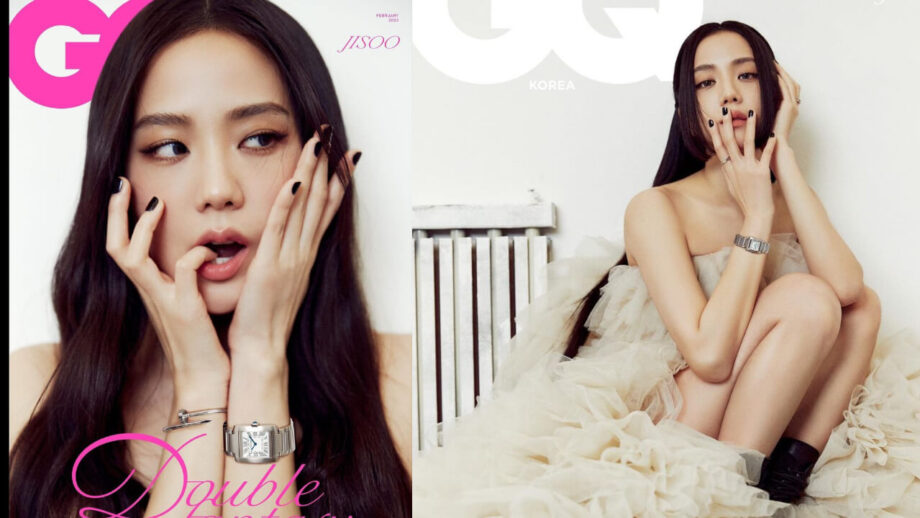 Jisoo Shines Bright Like a Diamond in Glamorous Cartier Tank Campaign for GQ Korea 761441
