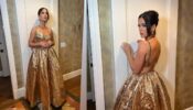 Katy Perry Goes Gold In Metallic Bralette With Long Skirt For G'day Art Gala 764830