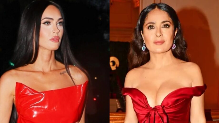 Megan Fox, Salma Hayek, And Other Celebrities Wearing Red Dresses This Summer