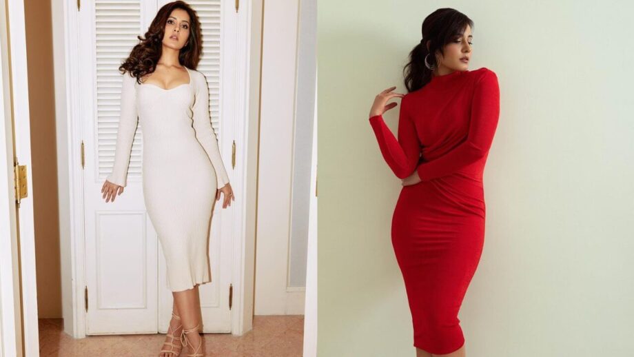 Raashii Khanna Slayed The Captivating Looks In Bodycon Dresses; Striking Poses Grabs Attention 754140