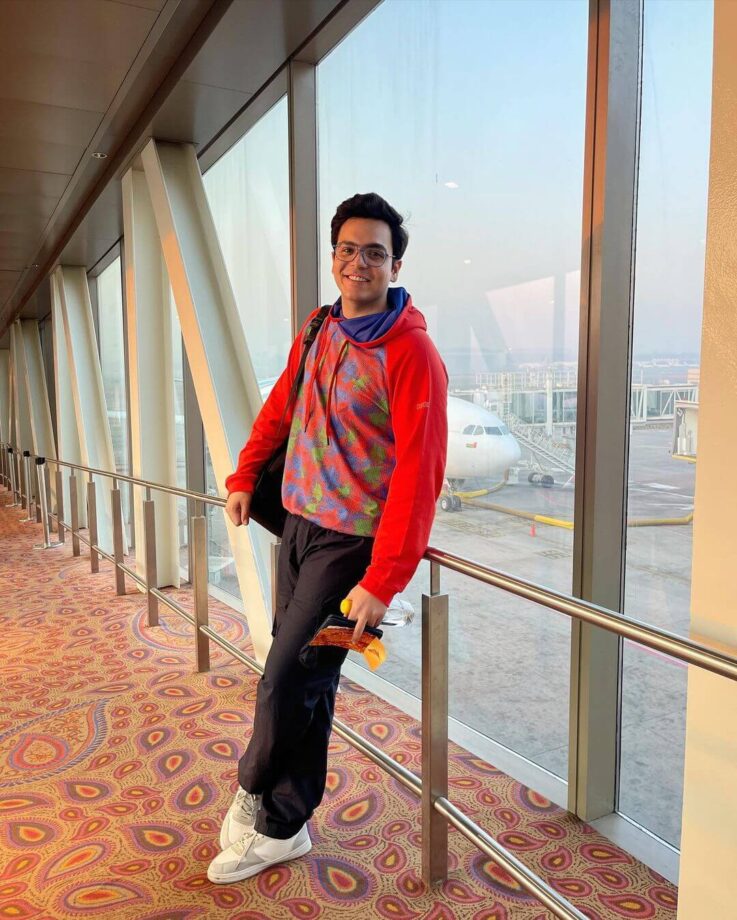 Raj Anadkat gets ready for first International trip of 2023, Palak Sindhwani says, 