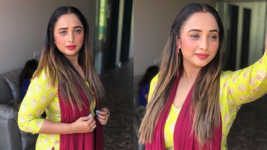 Rani Chatterjee Wishes Lohri In Yellow And Maroon Salwar Suit; See Pics 757341
