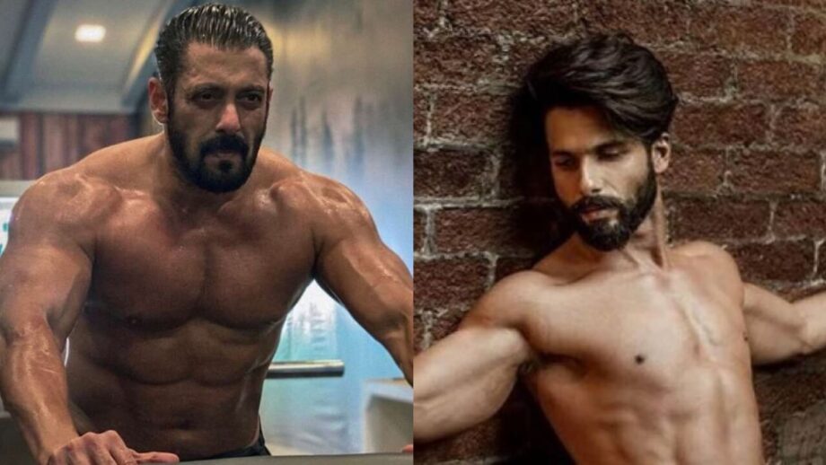 Salman Khan To Shahid Kapoor: These Shirtless Photos Of Bollywood Actors Will Make You Weak In The Knees!