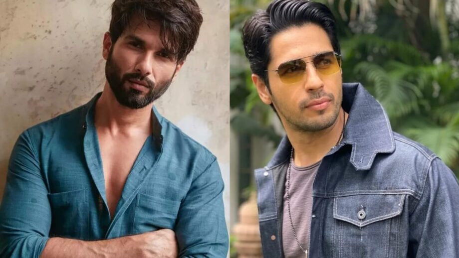 Sidharth Malhotra and Shahid Kapoor: Two Handsome Tinseltown Hunks 757808