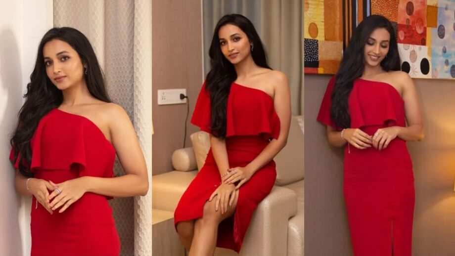 Srinidhi Shetty Gets Girly And Glowing In Cherry Red Dress; See Photos 759826