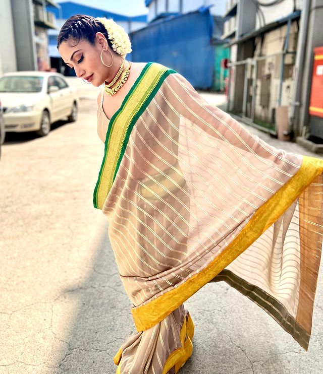 Surbhi Chandna Bewitched Fans With Her Indian Glam Like No Other In Sarees 755289