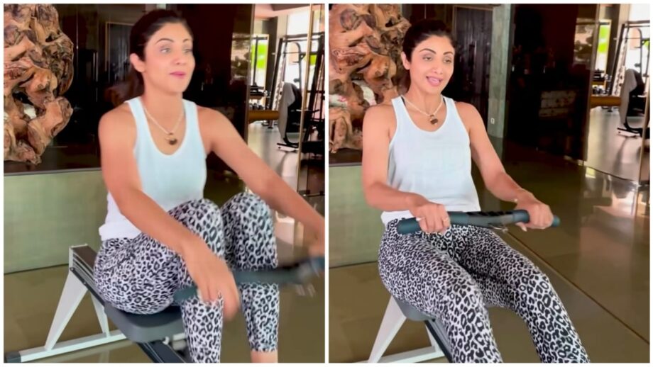 Watch: Shilpa Shetty did her fun workout, and encourages fans with her workout video 755021