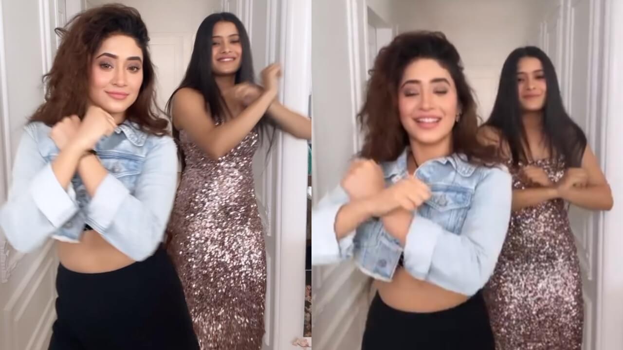 Watch: Shivangi Joshi gets groovy with bestie in crop top, see viral dance video 765293
