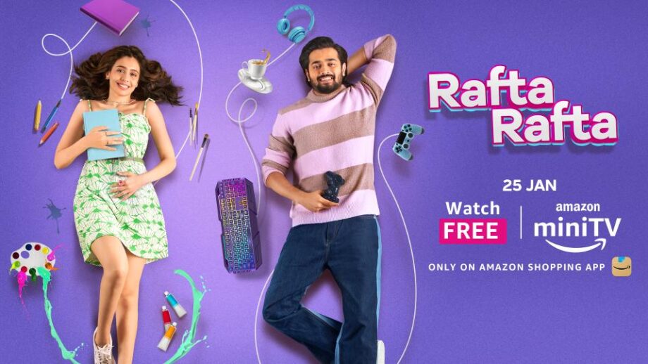 Watch the endearing trailer of Bhuvan Bam’s new series Rafta Rafta on Amazon miniTV that is brimming with romance and quarrels. Witness the heart-warming and comical journey of Karan and Nithya as a newly married couple!