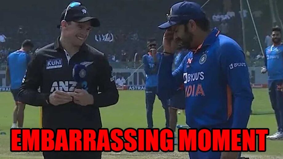 Watch video: Rohit Sharma forgets what to do after winning toss in India vs New Zealand's 2nd ODI 760753