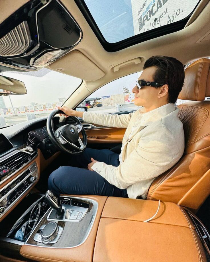 Your golden opportunity to join Mohsin Khan for long drive in swanky BMW car 756035