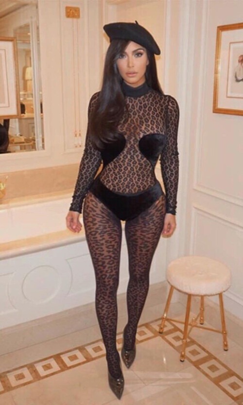 4 Times Kim Kardashian Showed Us How To Style Catsuits In Latex, Animal Print, and Monotone, See Pics 771534