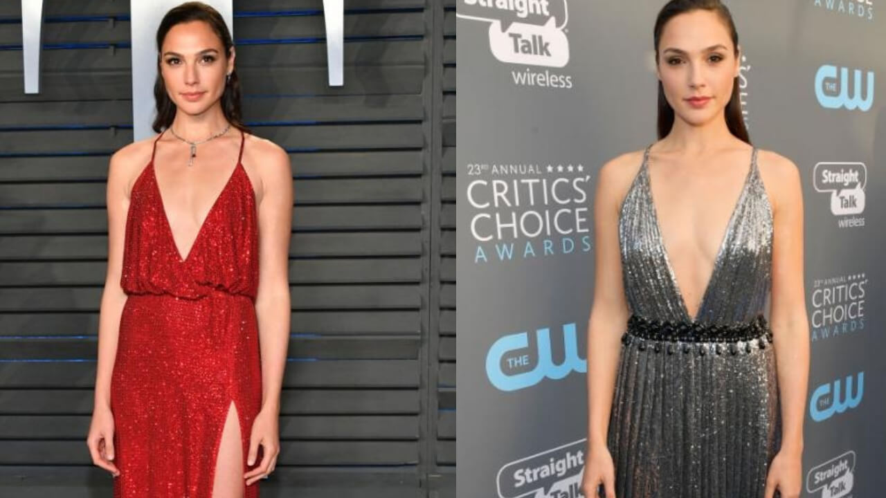 5 Times Wonder Woman Actress Gal Gadot Chose Plunging Neckline Gowns To Make Bold Statements 772441