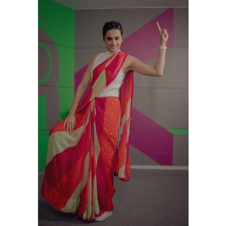 6 Times Taapsee Pannu Reignited Our Saree-Love With Her Experimental Outfits 776811