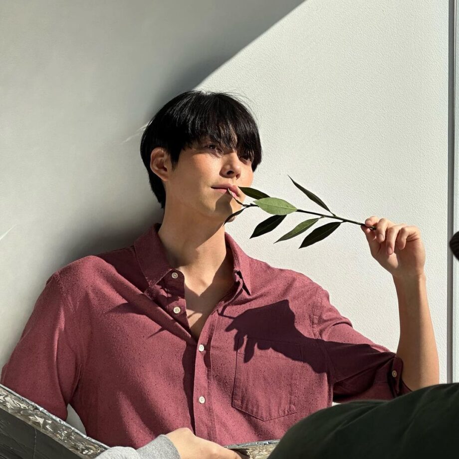 Actor Kim Woo Bin Leaves Fans Breathless In His Pictorial Shoot With A Leaf, Check Now! 772770