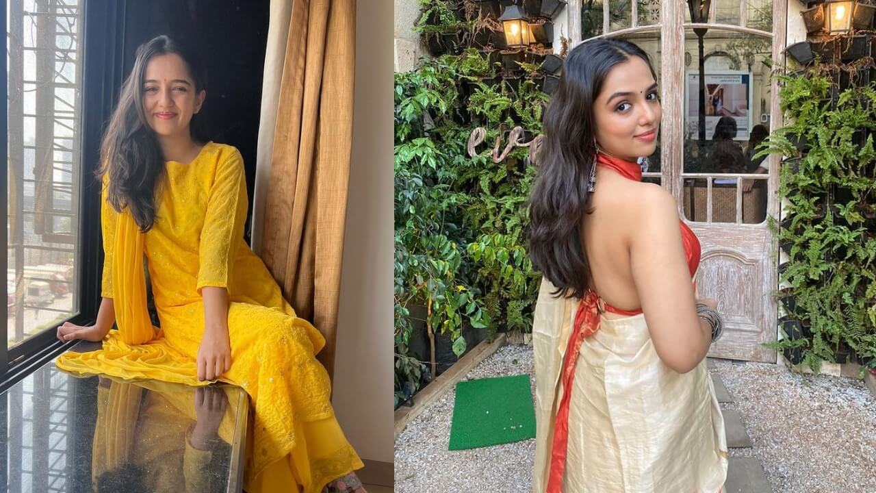 Ahsaas Channa Styles Traditional Couture; Goes Girly In Photos