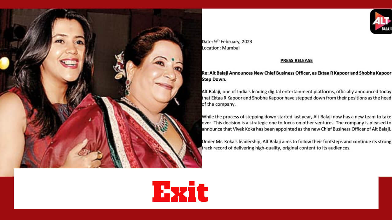 ALTBalaji’s Ekta and Shobha Kapoor throw in the towel