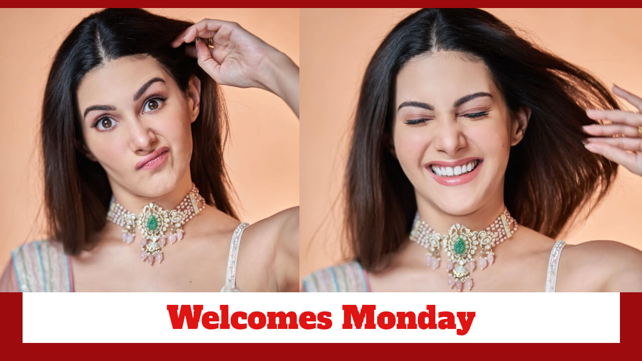Amyra Dastur Shows Us How She Welcomes Monday With Varied Moods 777879