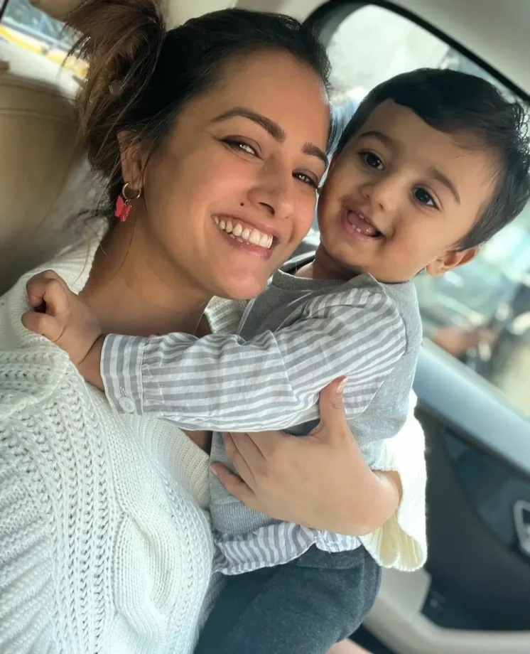 Anita Hassanandani's  Adorable Moments With Son Aarav 771945