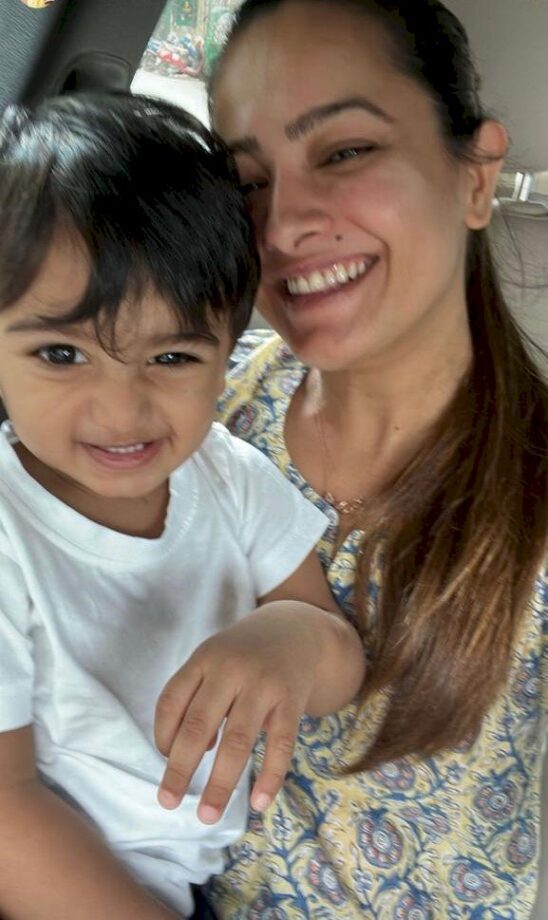 Anita Hassanandani's  Adorable Moments With Son Aarav 771948