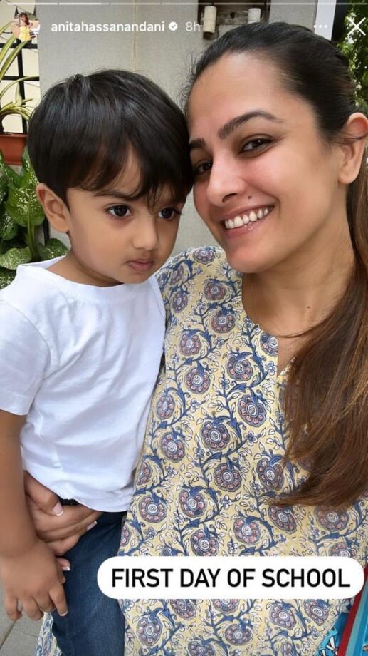 Anita Hassanandani's  Adorable Moments With Son Aarav 771949