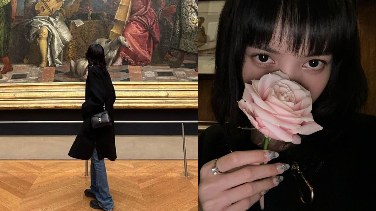 Blackpink's Lisa Shares A Few Series Of Pictures From Louvre Museum, See Pics 773263