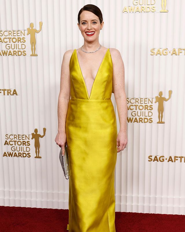 Claire Foy decks up in Prada for SAG Awards 2023, see pics 777894